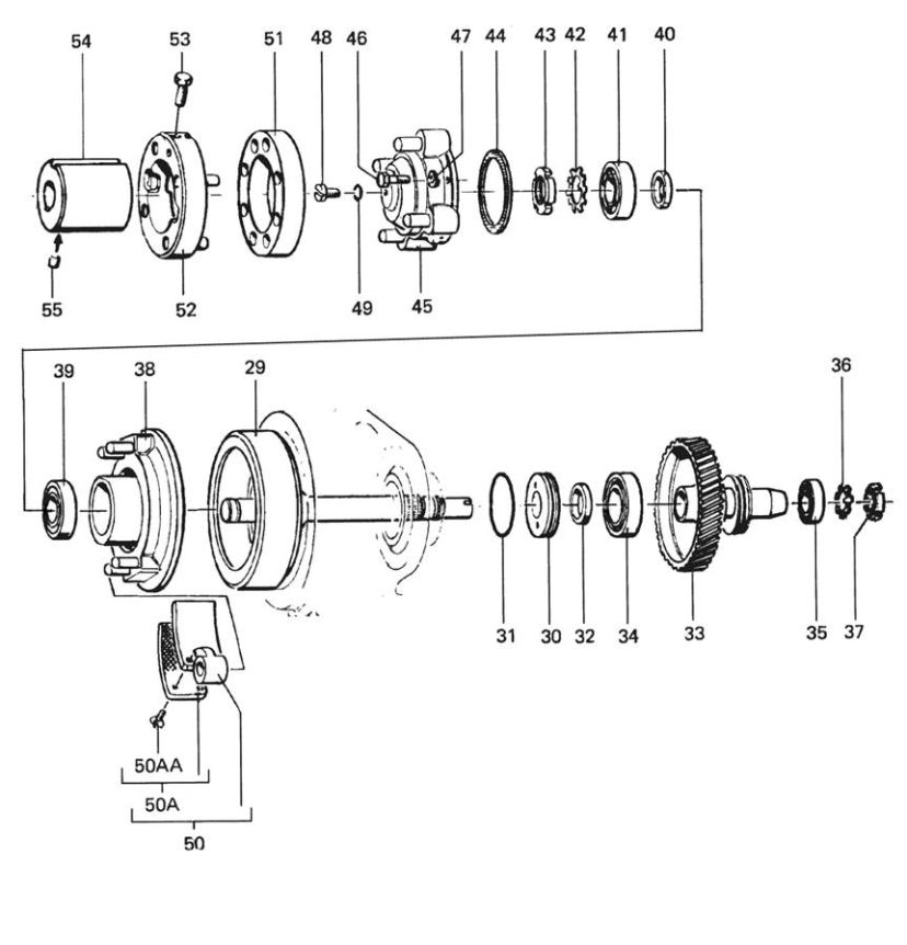 Fig. 7 - Driving device