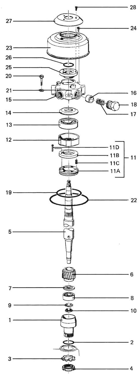 Fig. 8 - Driving device